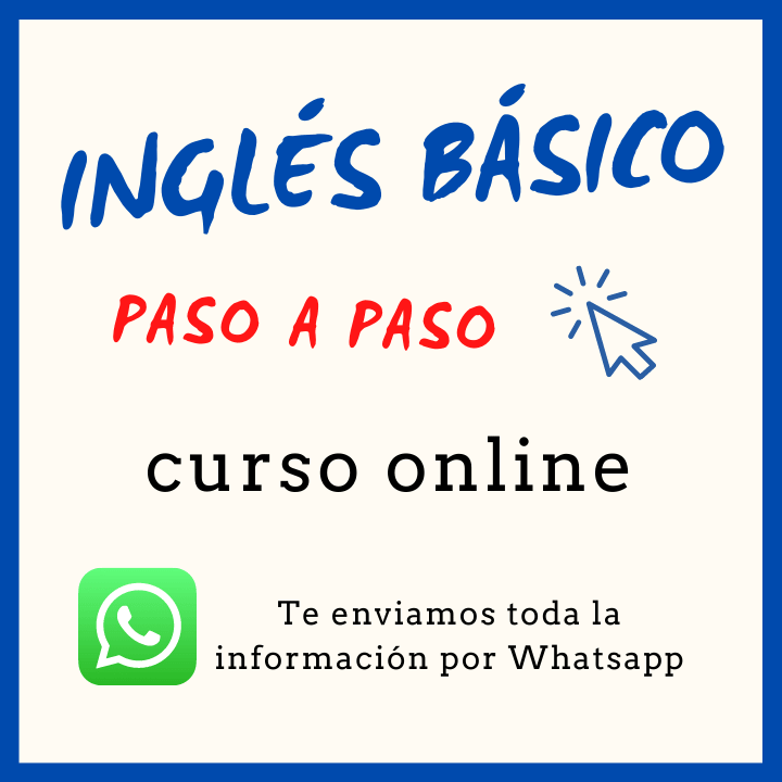 Curso de Inglés A2 A1 Online Tenerife Clases Inglés Básico 4