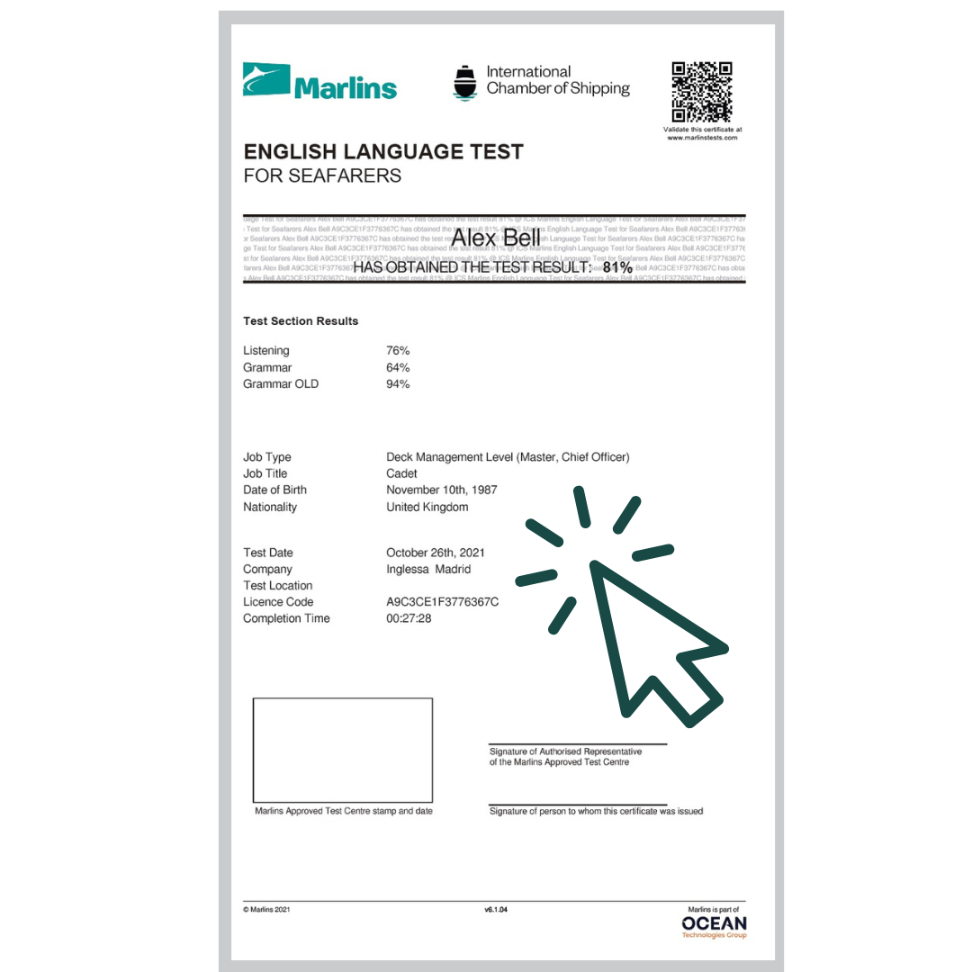 Marlins Test Online Examen Certific