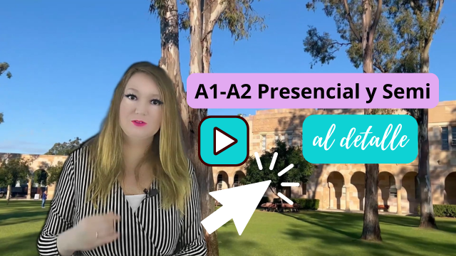 Academia de Inglés Granada Curso A1-A2 Presencial y Semipresencial Descripción