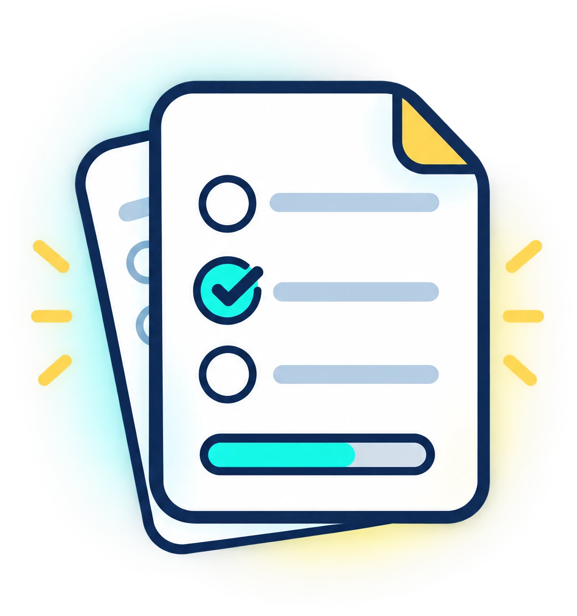 Icono de simulacros de práctica para Linguaskill.